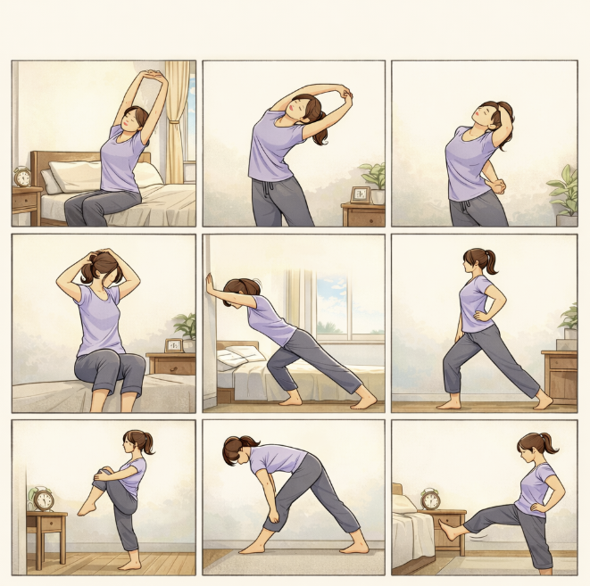 퇴근 후 피로 해소를 위한 릴랙스 스트레칭 루틴