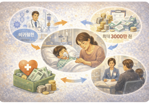 희귀질환 의료비 지원 총정리｜누가, 얼마나, 어떻게 도움받을 수 있을까? 관련 사진