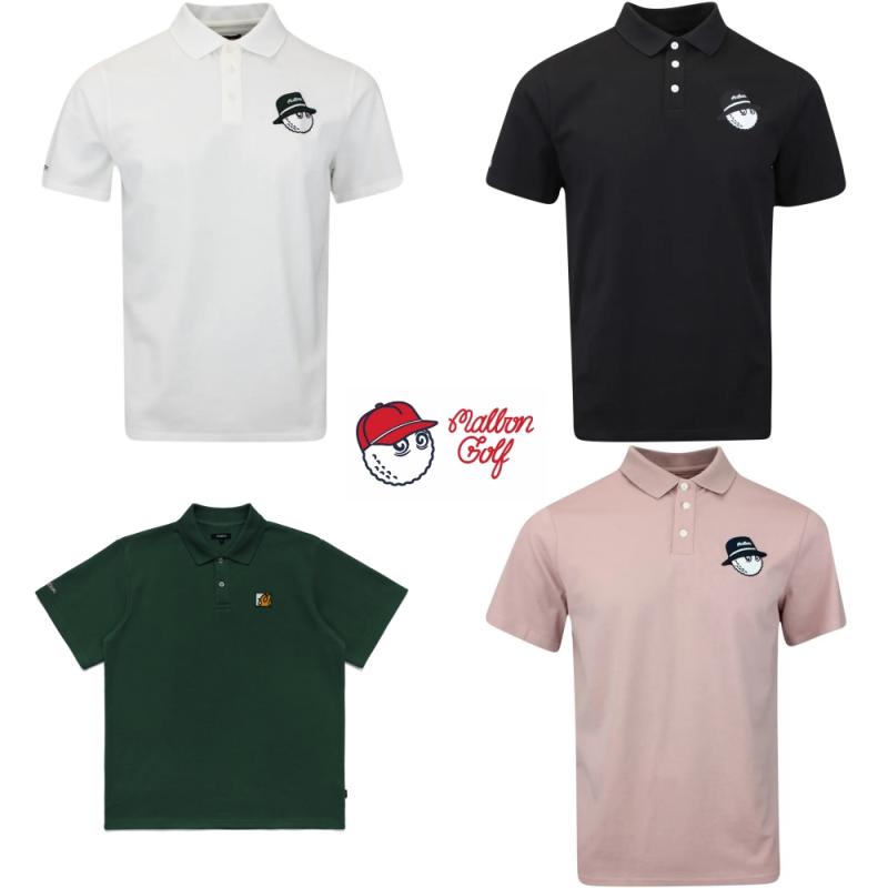 말본 골프 남성 여성 반팔 쿠퍼 폴로 티셔츠