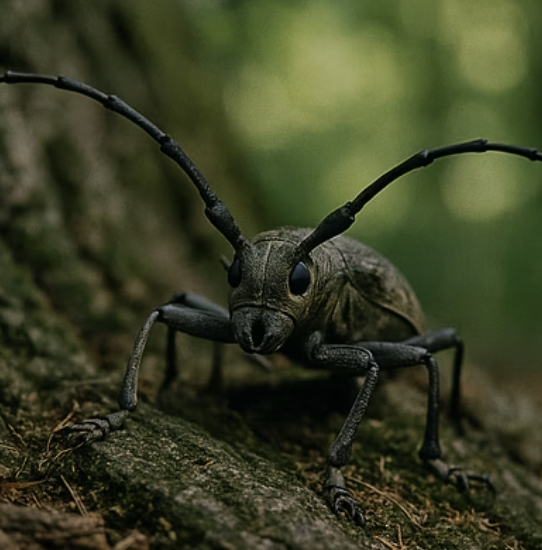 장수하늘소 한 마리가 숲 생태계에 미치는 놀라운 영향력
