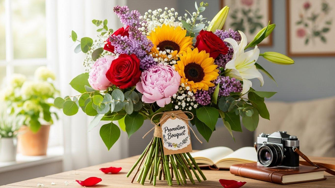 승진 꽃다발 꽃말