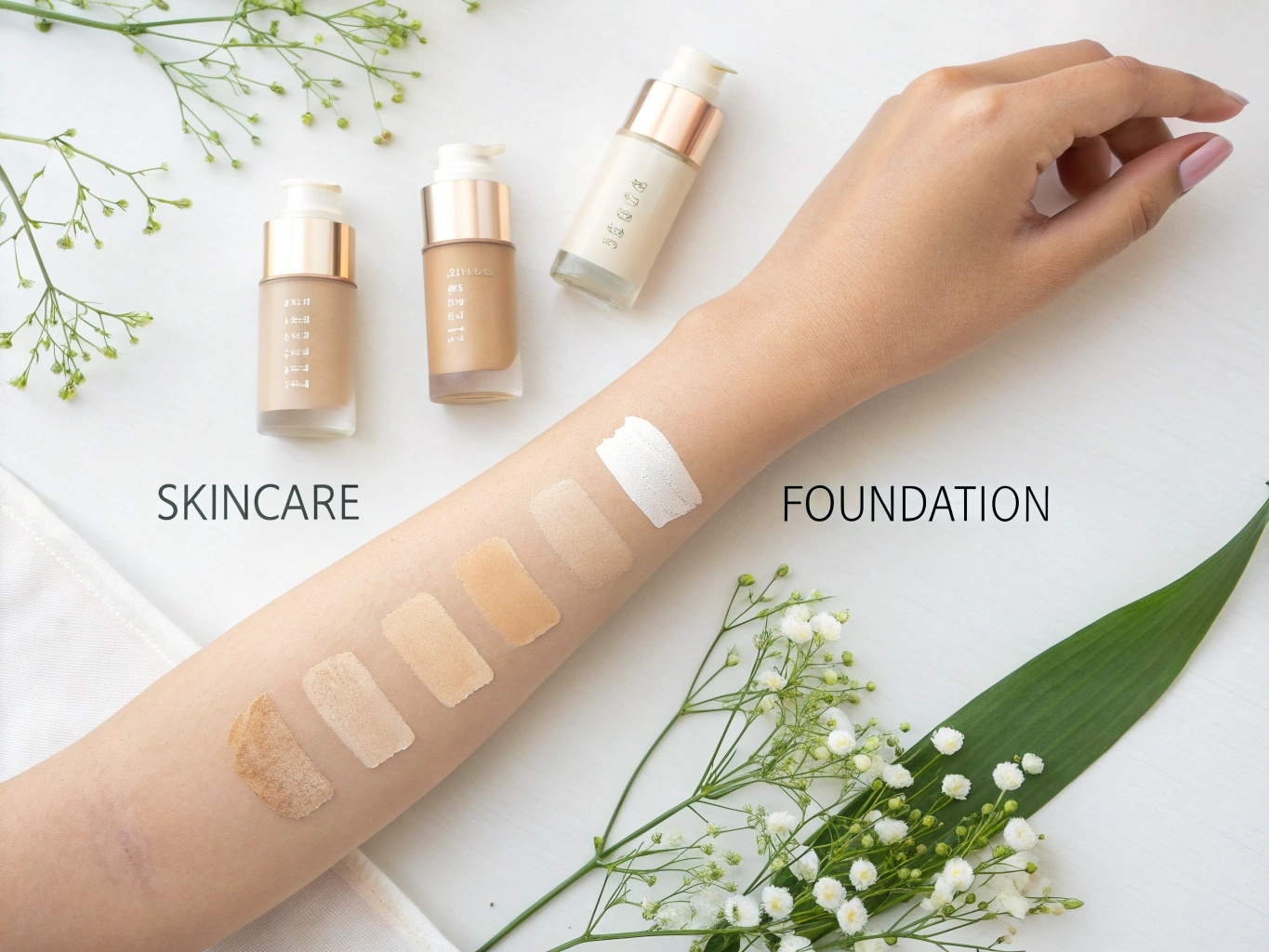 기초제품과 파운데이션 궁합 테스트