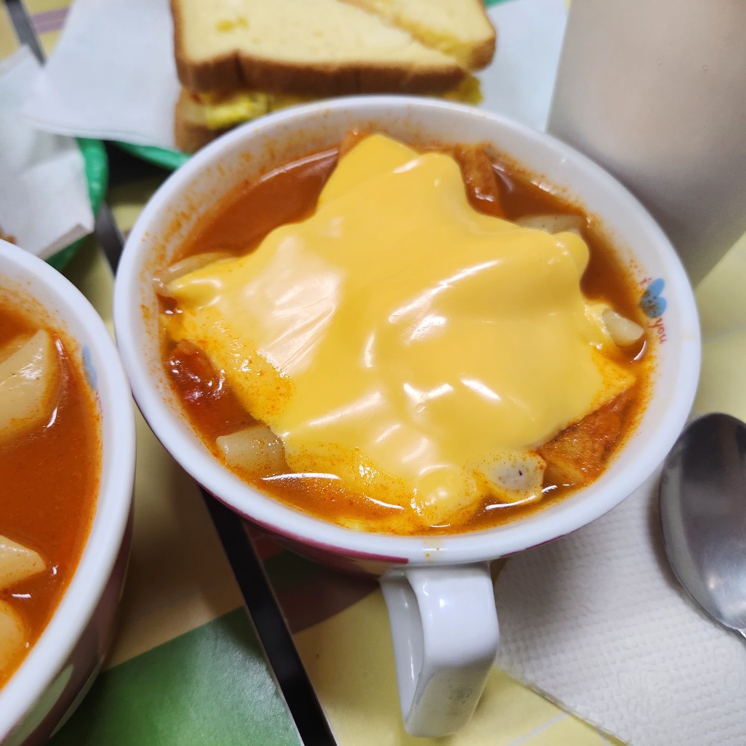 치즈떡볶이 사진