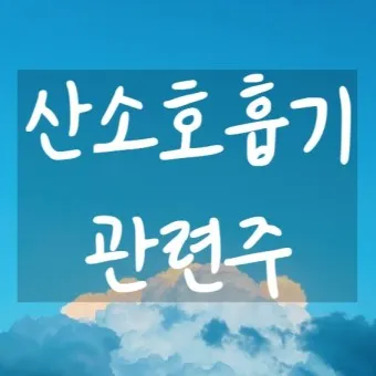 인공호흡기 대장주 관련주 TOP5 총정리_22