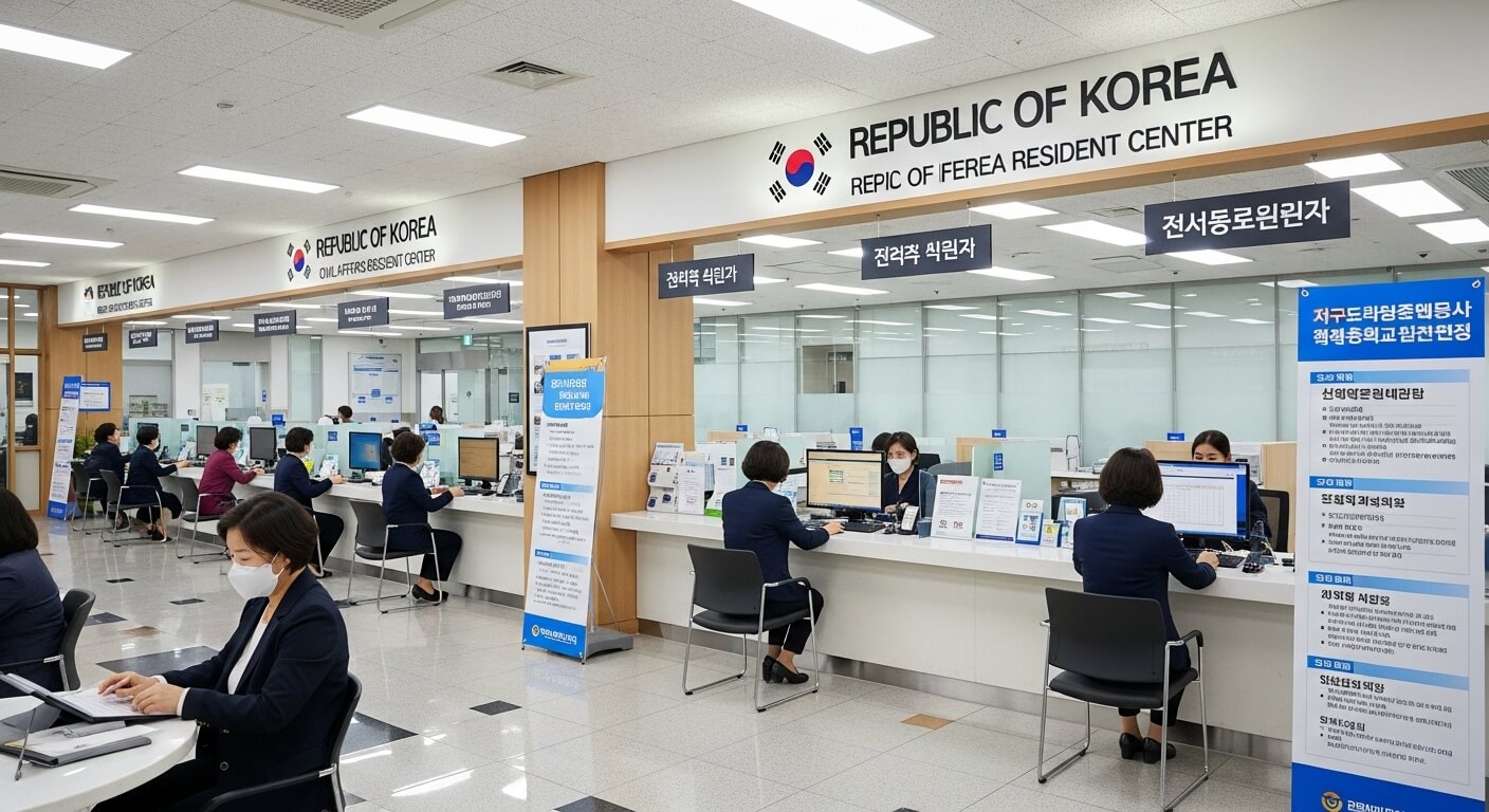 주민등록 사실조사 방문 일정