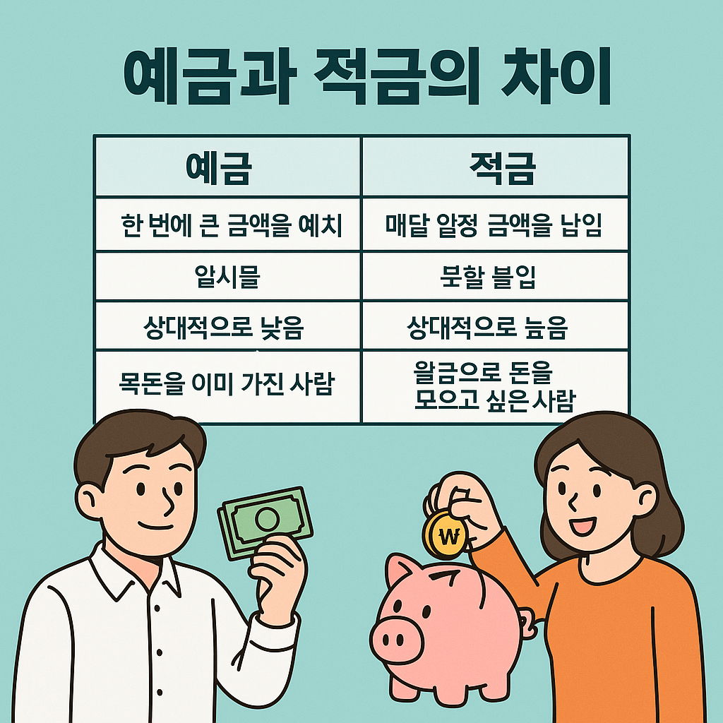 예금 vs 적금