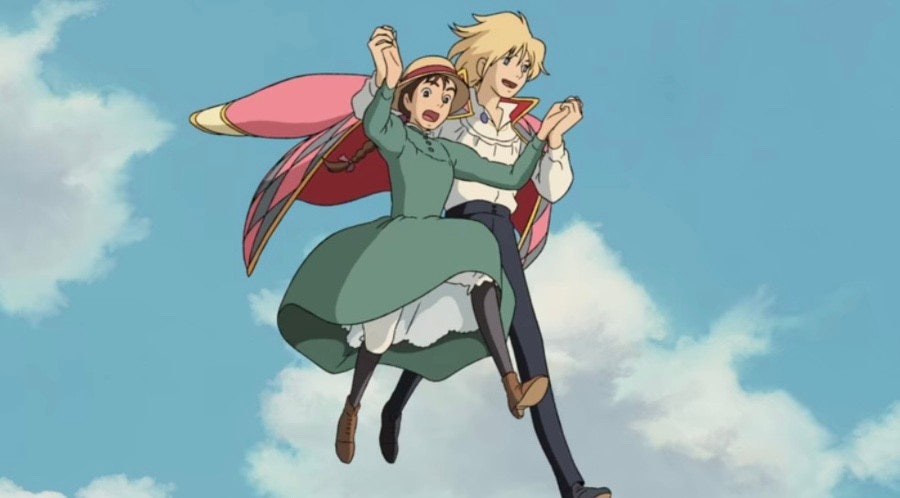 하울의 움직이는 성 두 주인공 모습