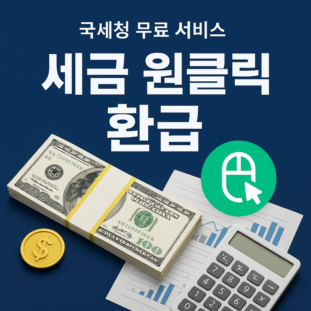 국세청 원클릭 세금 환급