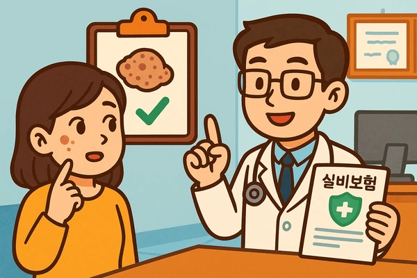 편평사마귀 실비보험 적용 기준1