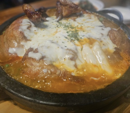 마포 에그랑누룽지통닭구이