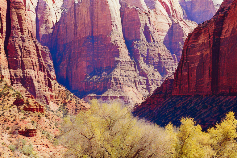자이언 국립공원: 미국의 멋진 협곡 풍경