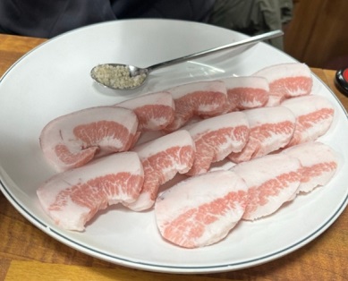 산청-흑돼지고기