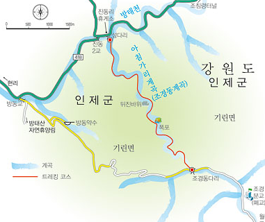 아침가리계곡 트레킹 준비물 신발 복장 코스 난이도 소요 시간 예약 주차 총정리1