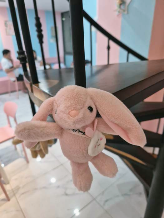 핑크 인형들