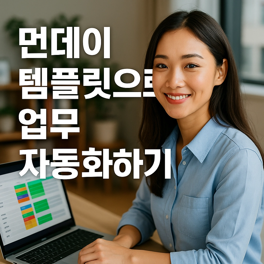 먼데이 워크플로우 템플릿 활용 가이드