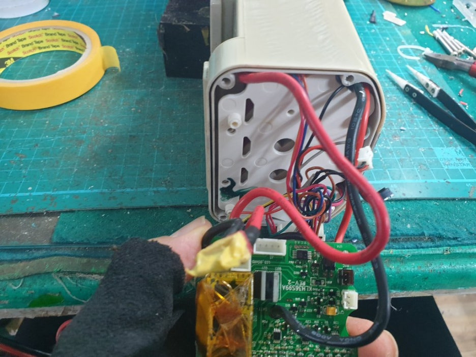 모야(Moya) 전기자전거 BMS 연결 구조