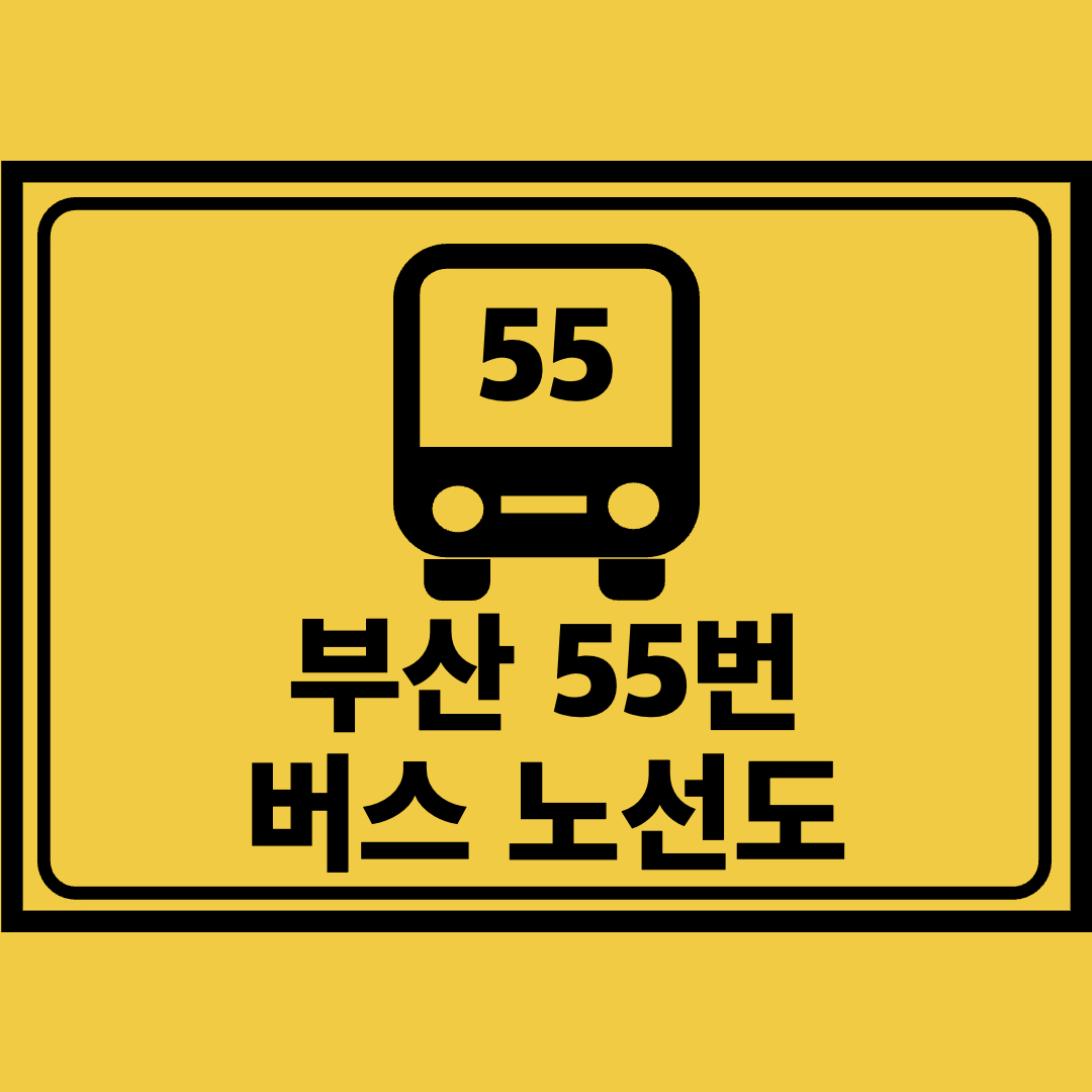 부산55번버스노선도