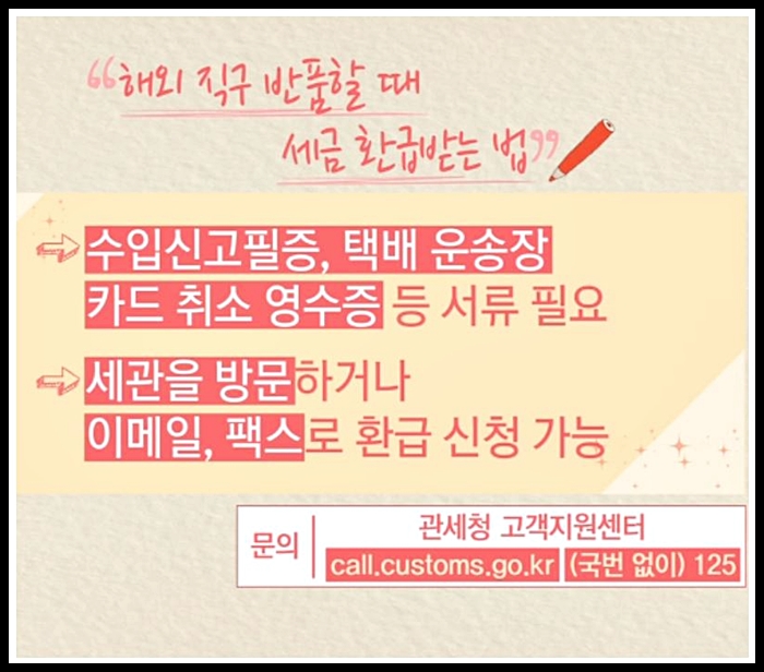 해외직구 관세기준 (+ 관부가세 계산기)