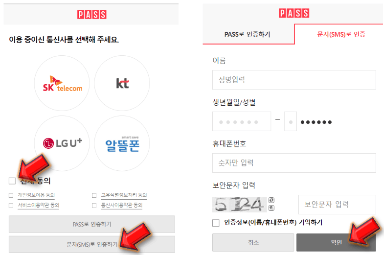 통신사-및-개인정보-입력하기