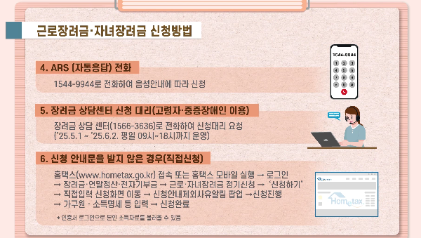 근로장려금 신청방법