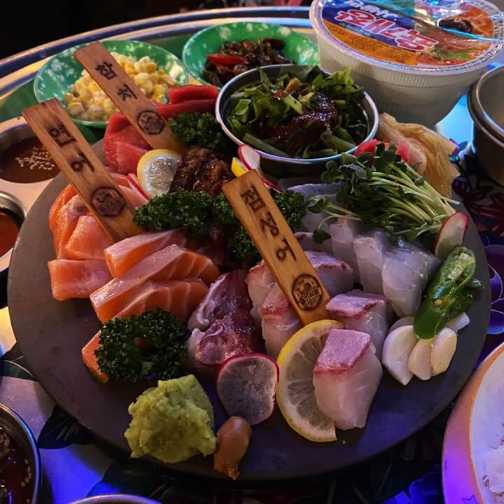 우기식당-바다점-숙성회모듬