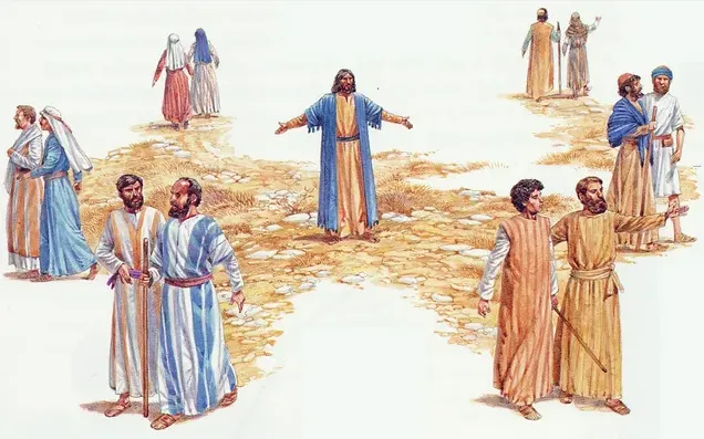 매일성경묵상과 사명(누가복음 10장 1-24절) 칠십 인의 제자를 파송하신 예수님_7