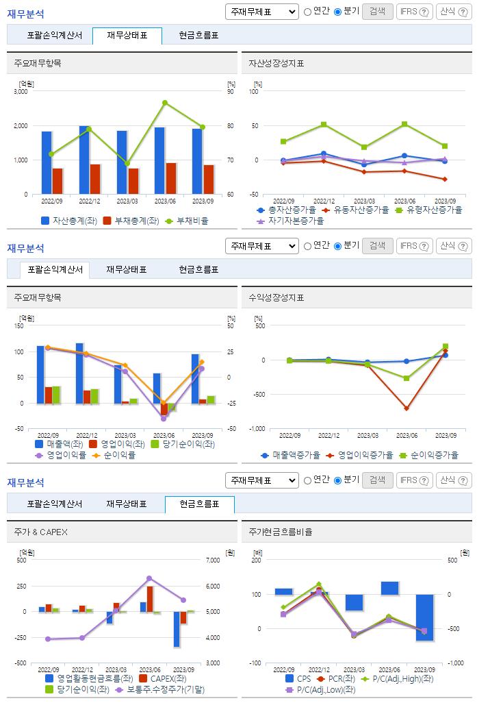 샘씨엔에스_재무분석