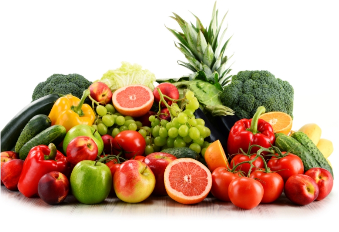 칼륨이 많은 과일과 채소