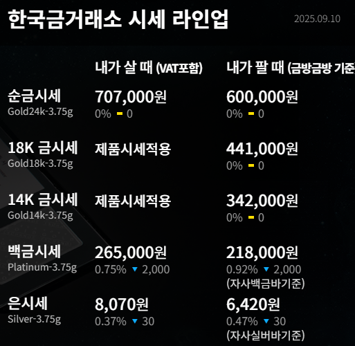 한국 금거래소 시세 금현물 투자 방법