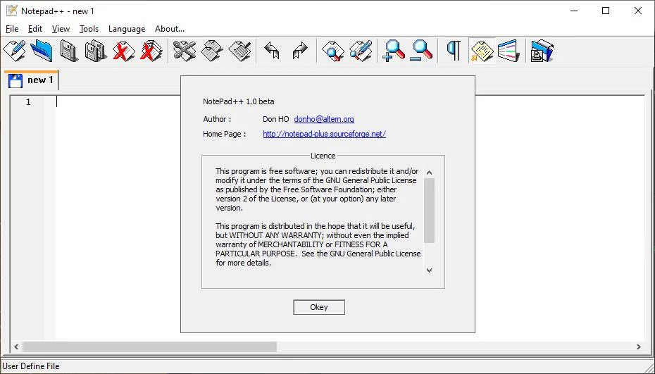 Notepad++ v8.6 - 20주년 기념 업데이트