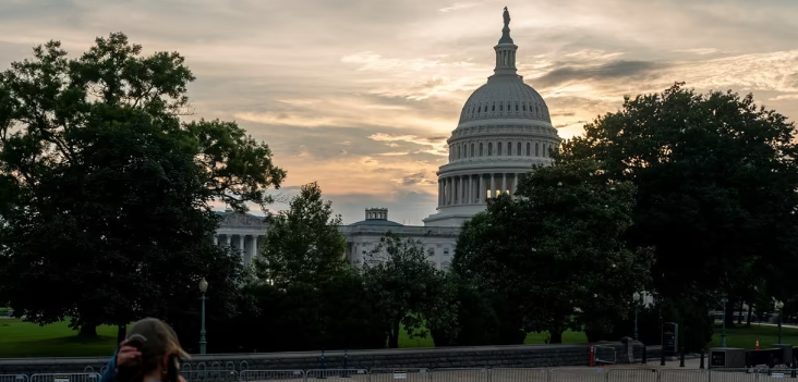 미 하원 국회의사당 모습