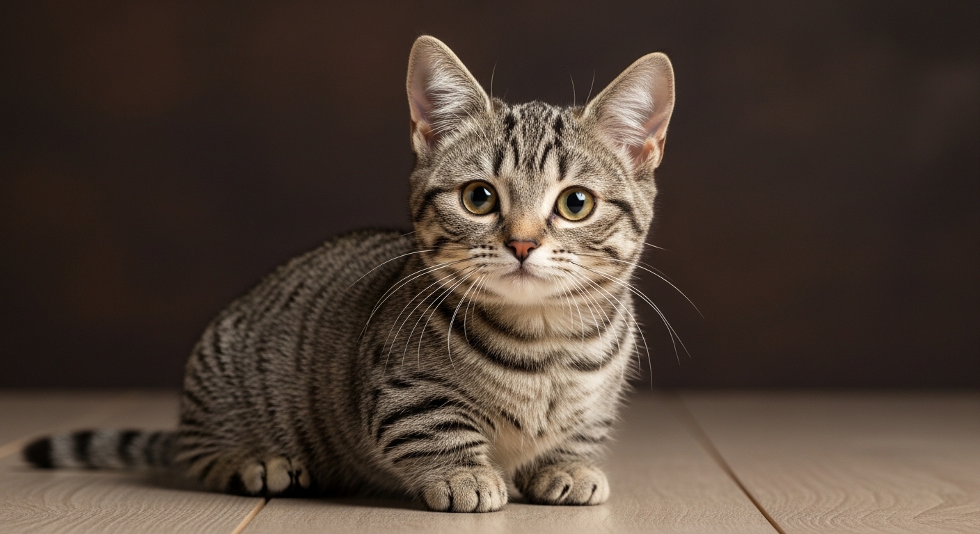 먼치킨 고양이 사진