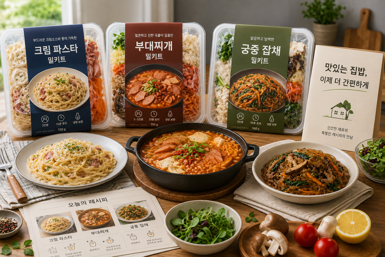 다시 주목받는 냉장 밀키트 시장과 집밥 소비의 변화