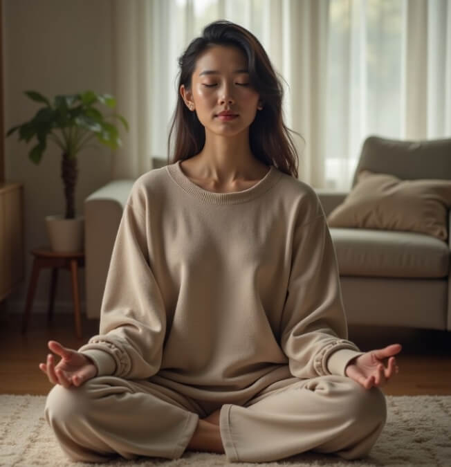 명상으로 스트레스 해소