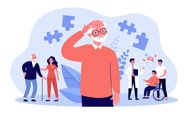 기억이-잘-안나는-노인-그림