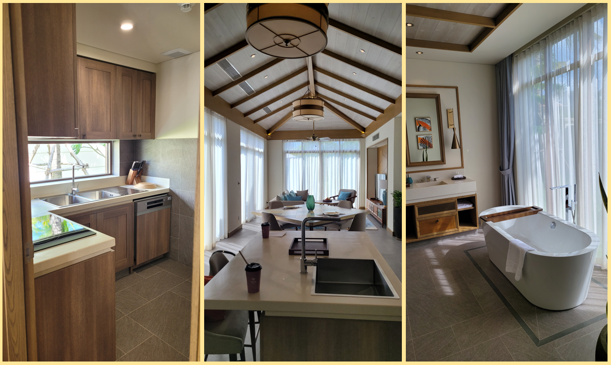 퓨전-리조트-앤-빌라스-원배드-풀빌라동-내부-보여주는-사진