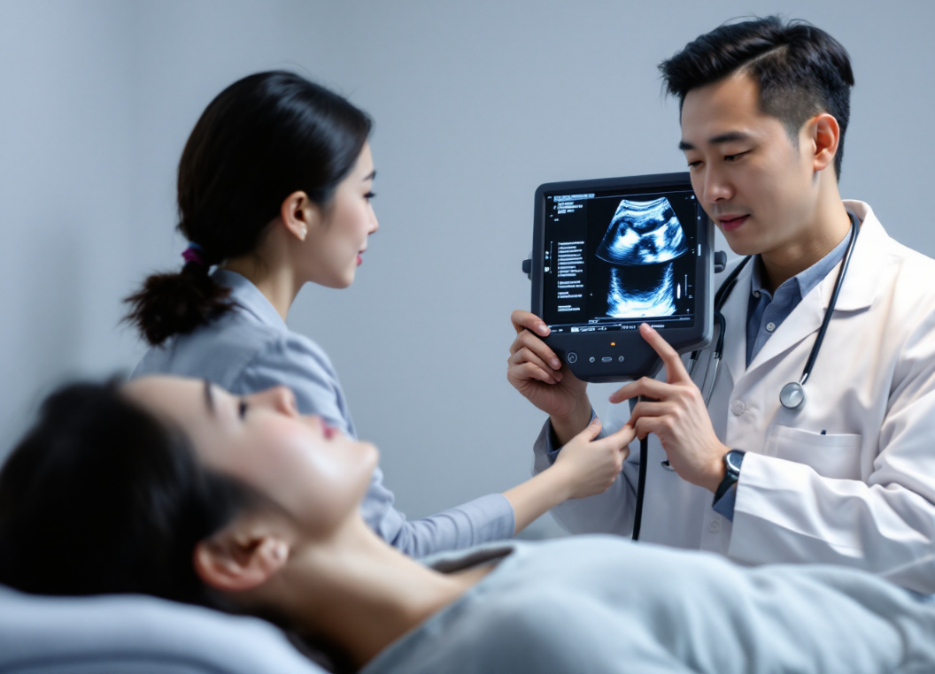 갑상선 기능 항진증 진단하는 의사