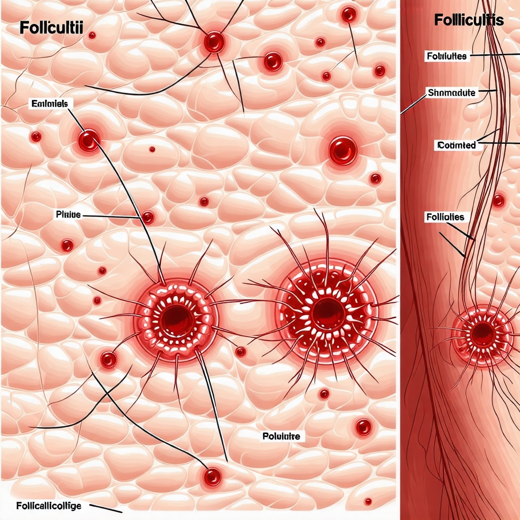 모낭염 관련 사진