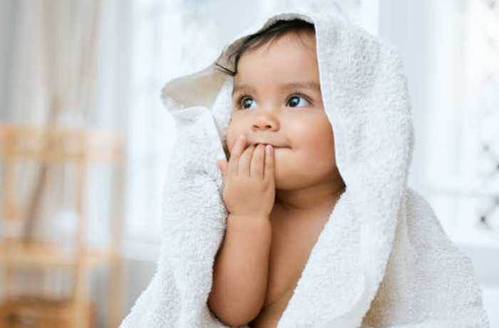 귀여운 아기의 꿈