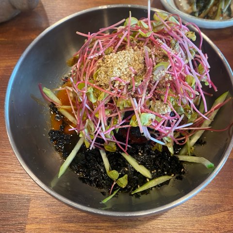 비빔막국수