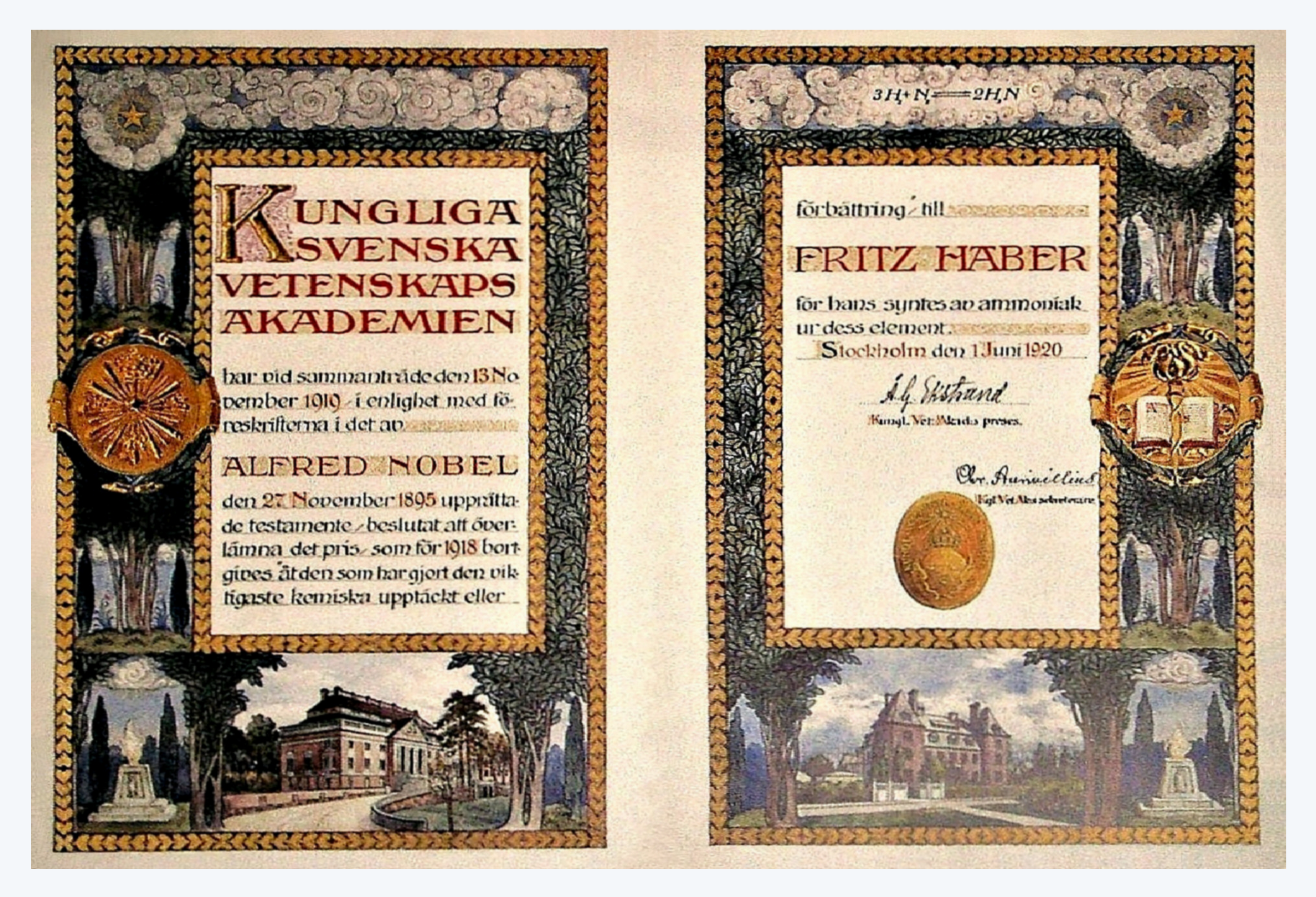 프리츠 하버, 질소