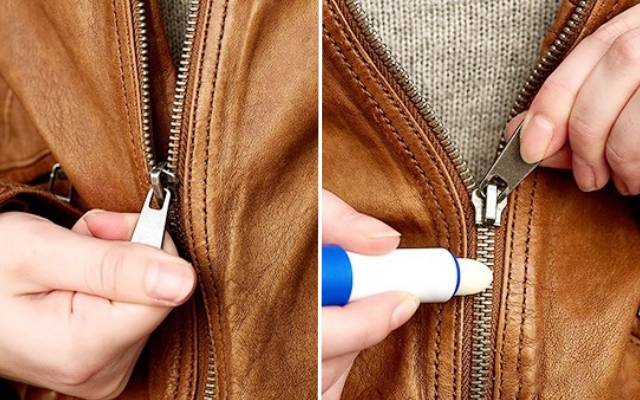 오래된 립밤 활용법 지퍼 걸렸을때