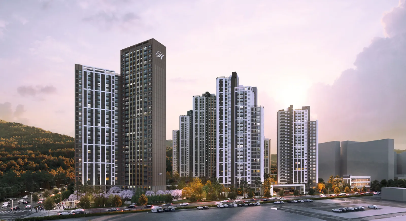 힐스테이트-화룡역-파크뷰