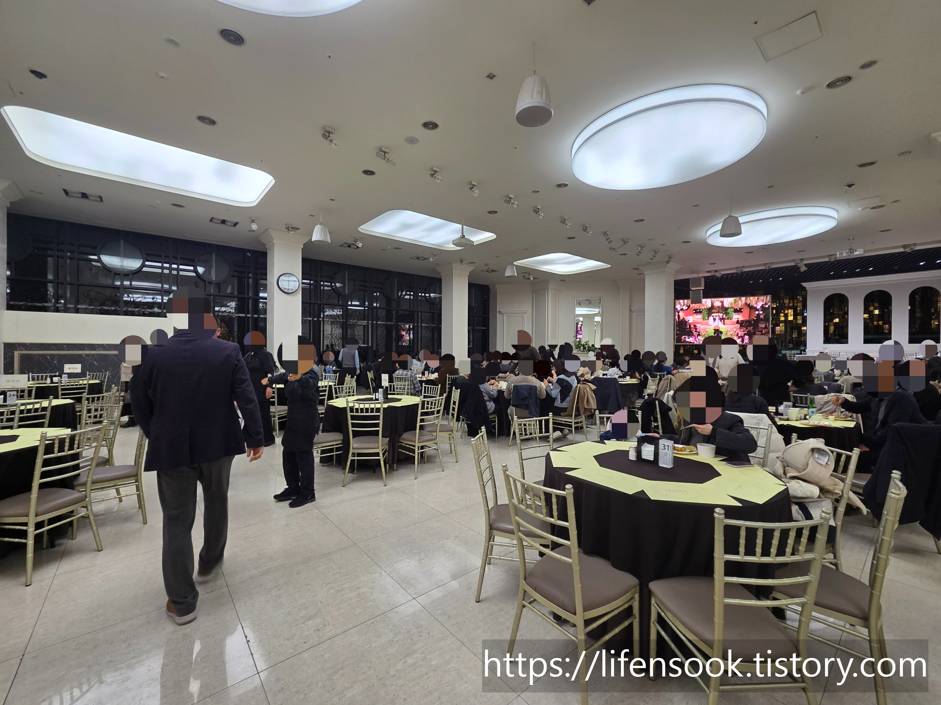 명동 라루체 올리비아 연회장 내부 1