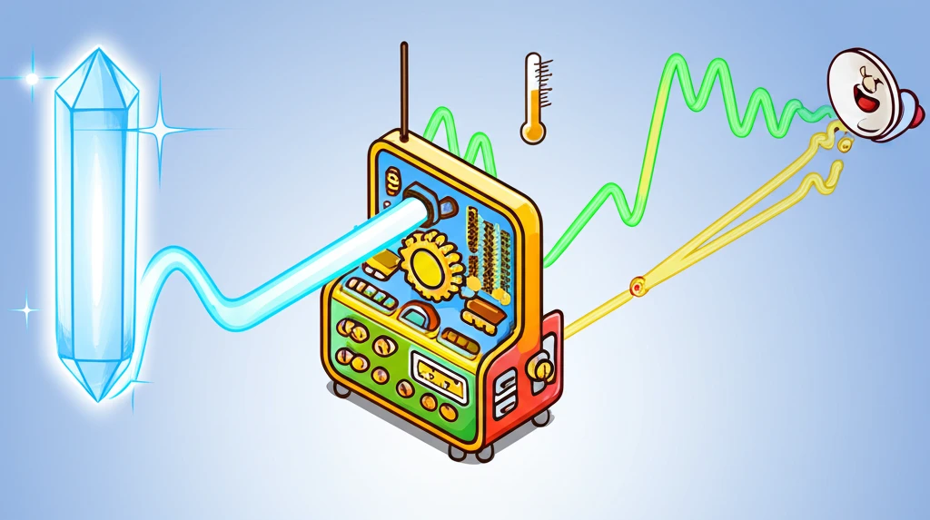 수정 발진기와 분주기를 통한 PLL ..