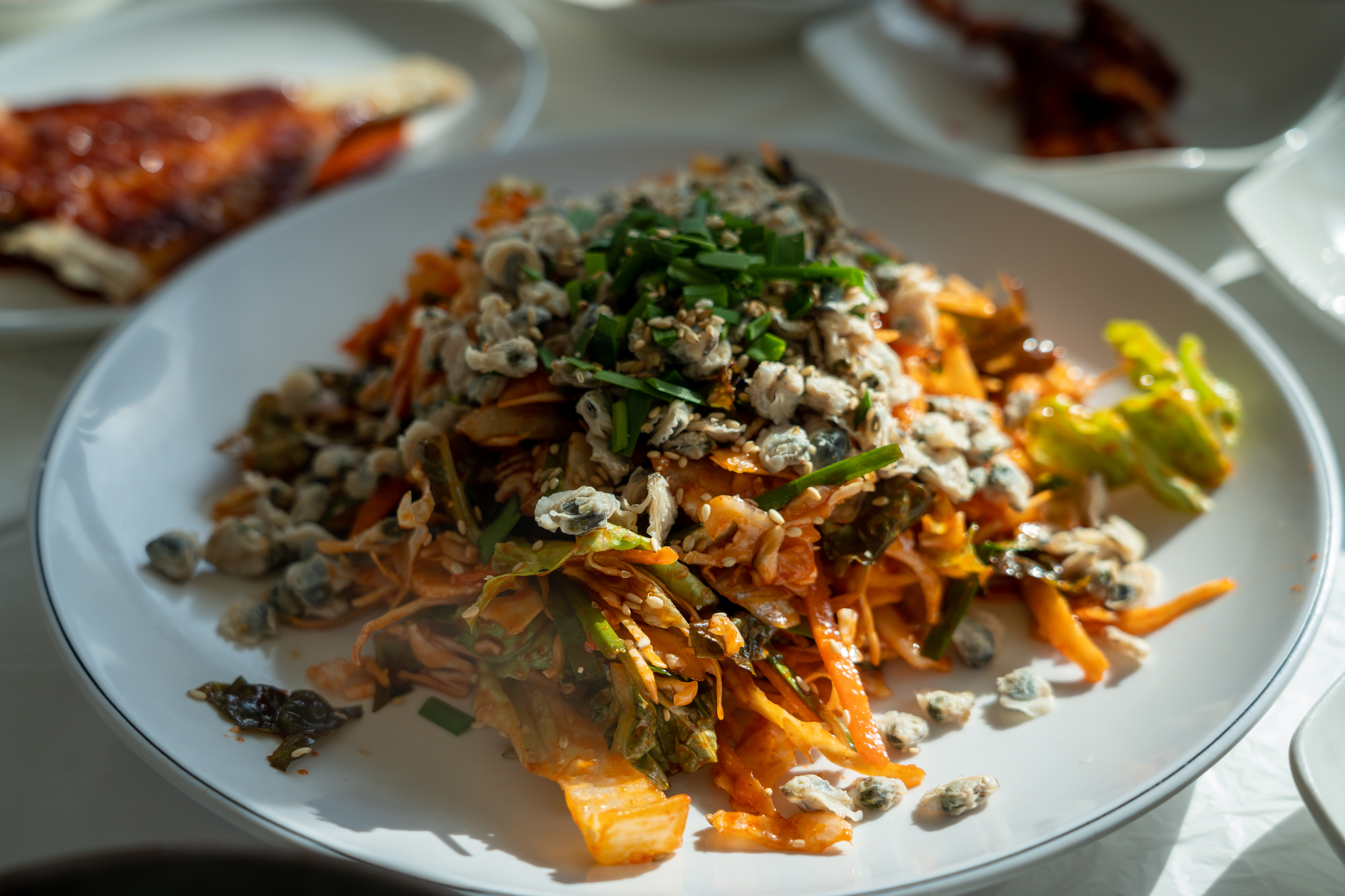 하동해성식당-재첩회무침