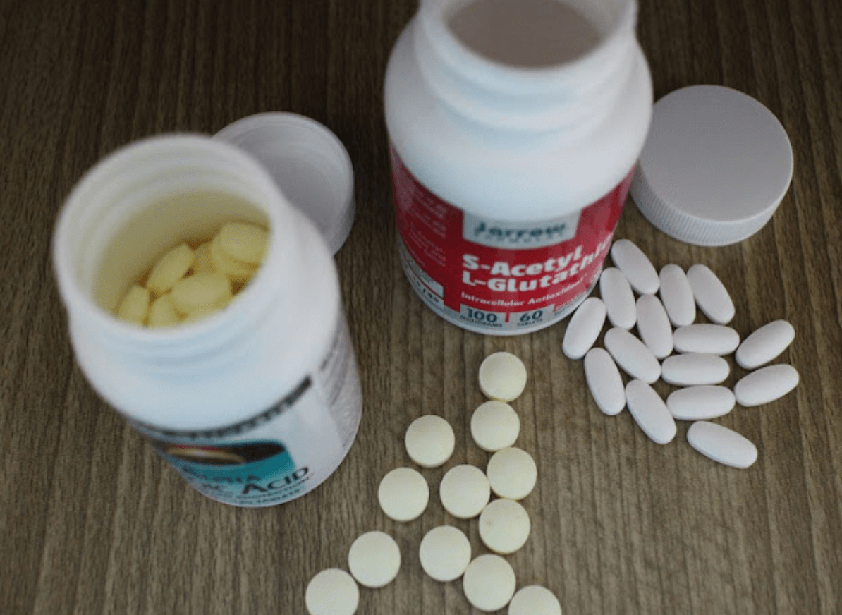 알파리포산 글루타치온 같이