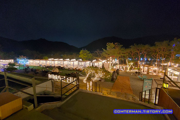 구이산 야외 야경