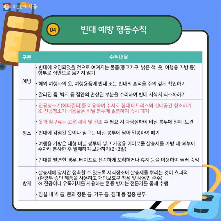 빈대예방