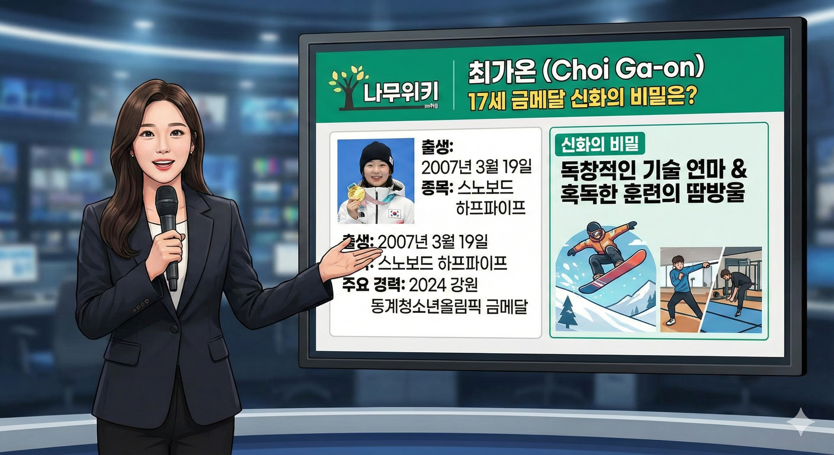 최가온 나무위키 프로필